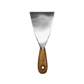 Espátula de bricolaje con mango de madera 80mm - Bresme